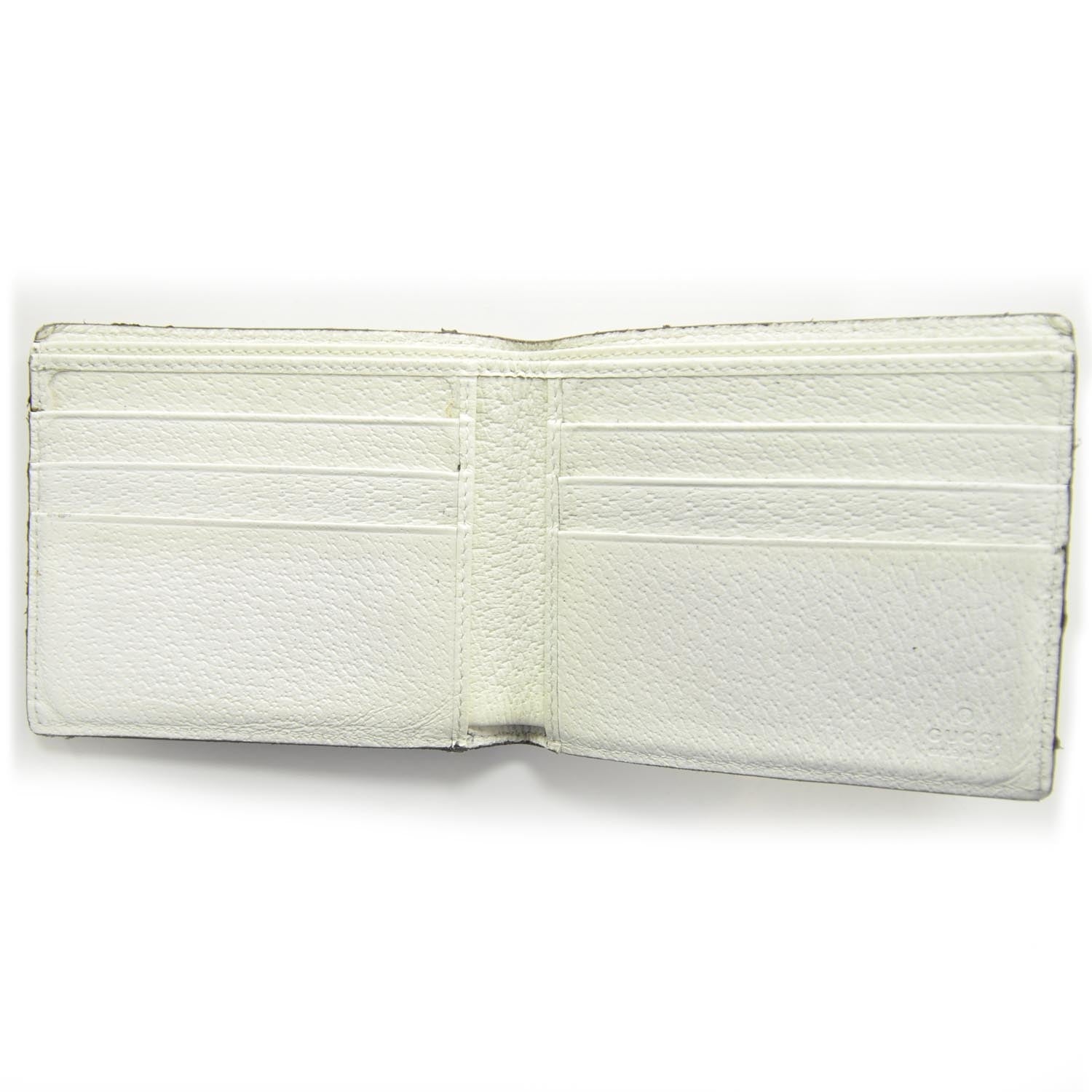 Gucci Mens Monogram Billfold Wallet 6 of 8