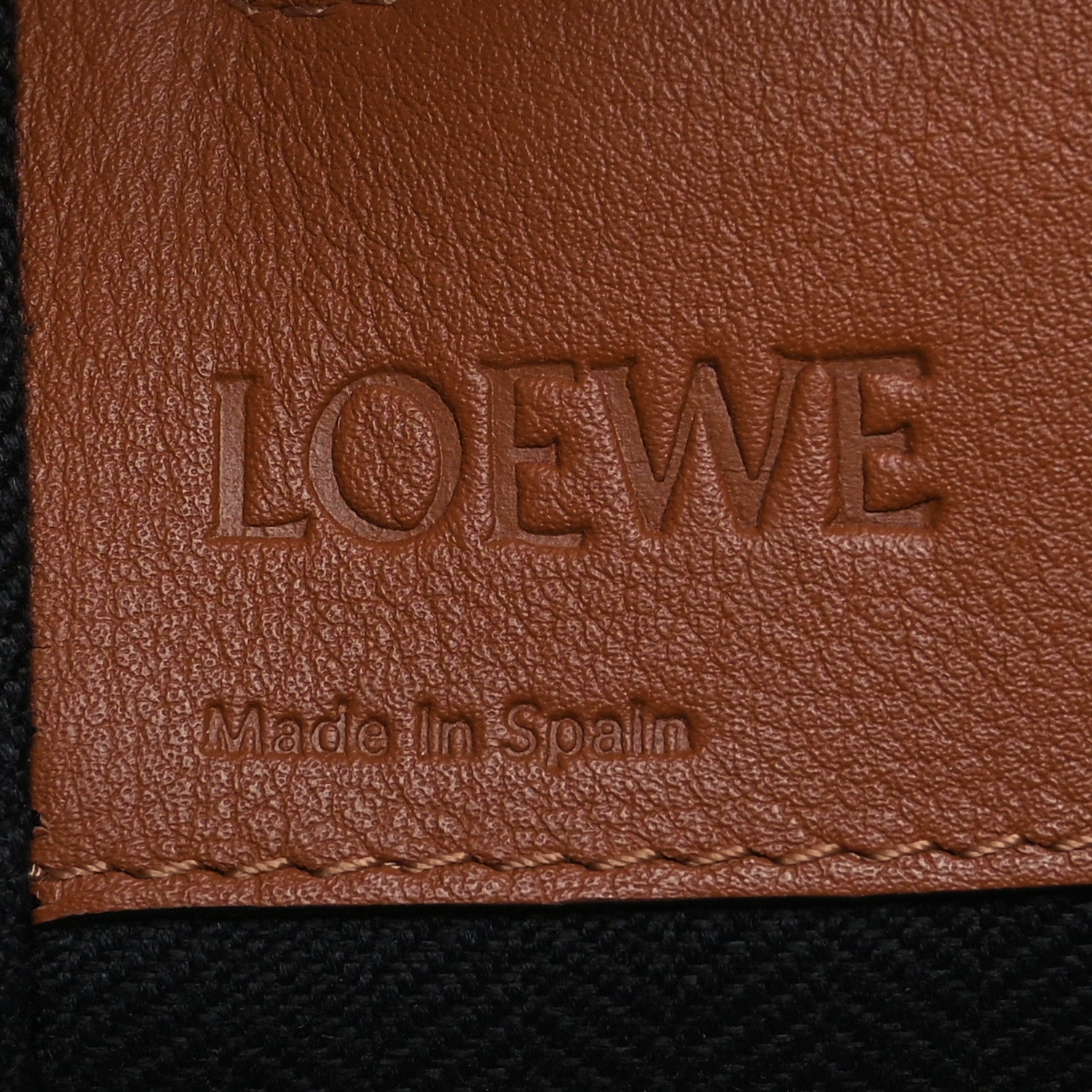 Loewe Calfskin Medium Hammock Shoulder Bag Tan 6 of 13