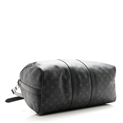 Louis Vuitton Monogram Eclipse Keepall Bandouliere 45 3 of 12