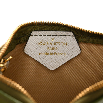 Louis Vuitton Monogram Giant Micro Pochette Accessories Kaki White 6 of 6