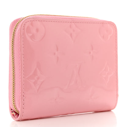 Louis Vuitton Vernis Valentine's Day Zippy Coin Purse Mochi Pink 3 of 7