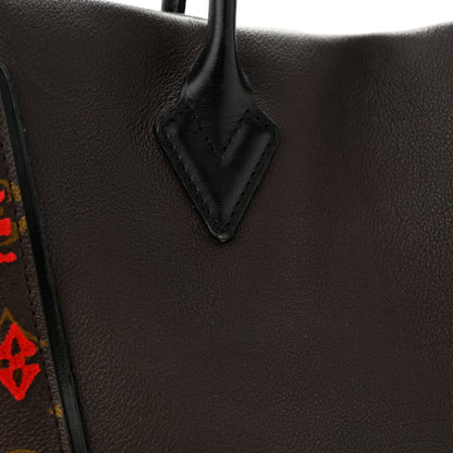 Louis Vuitton Veau Cachemire Tote W PM Chocolate 11 of 19