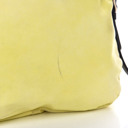Jimmy Choo Lambskin Small Biker Hobo Yellow 12 of 12