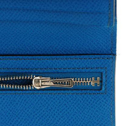 Hermes Epsom Bi Color Bearn Wallet Bleu Saphir Izmir 7 of 8