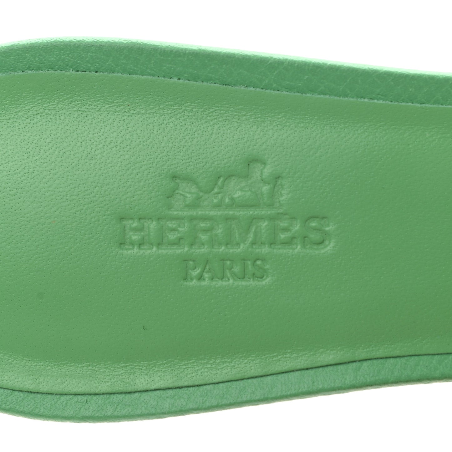 Epsom Oasis Sandals 37.5 Vert Pomme