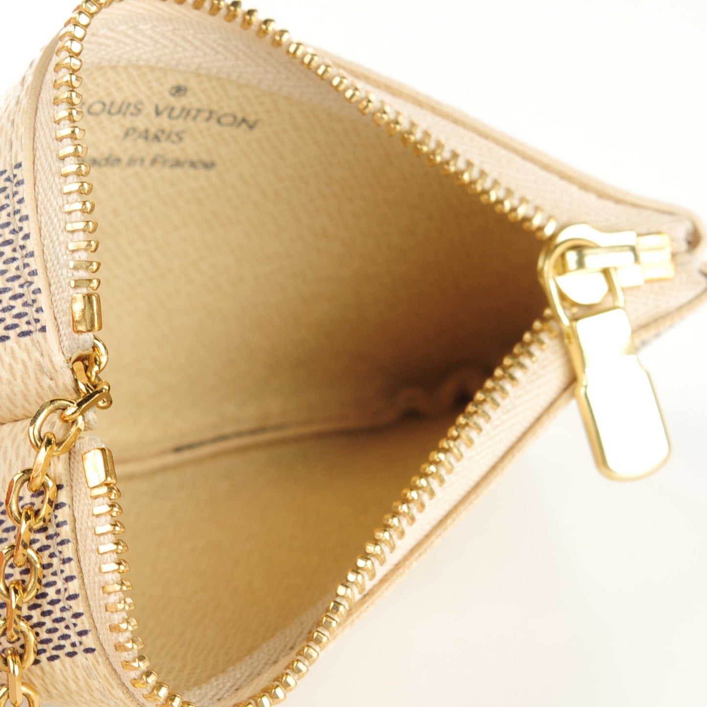Damier Azur Key Pouch