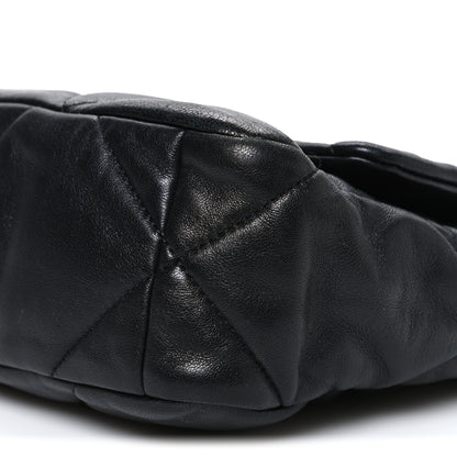 Chanel Lambskin Quilted Medium Chanel 19 Flap Black 10 of 11