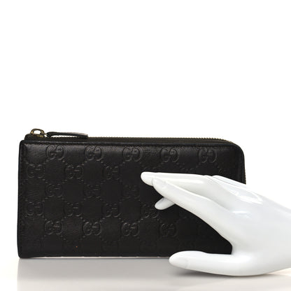 Gucci Guccissima Vitello Tender Donna Long Wallet Testa di Moro 2 of 6