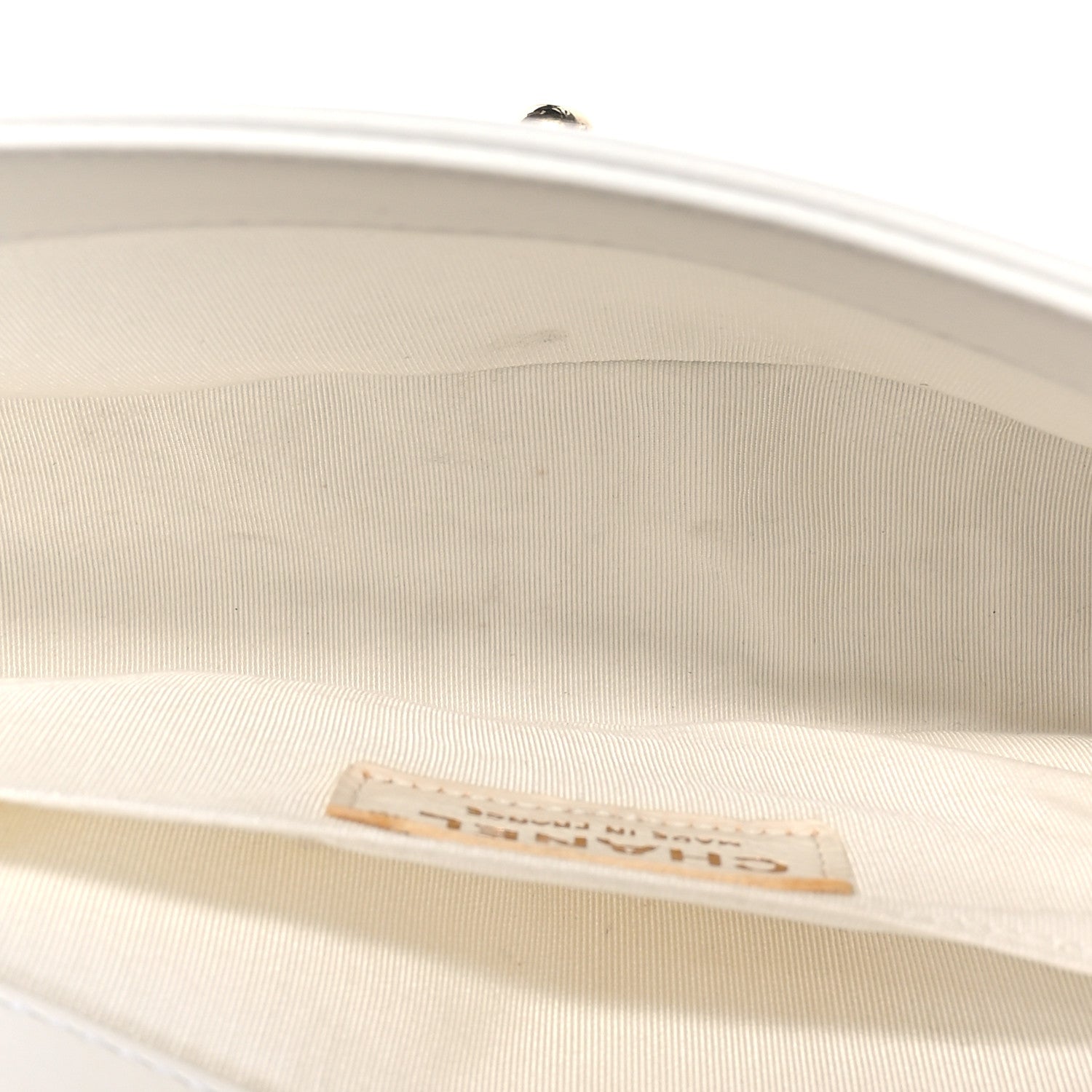 Chanel Calfskin Pearl Medium Boy Flap White 5 of 11