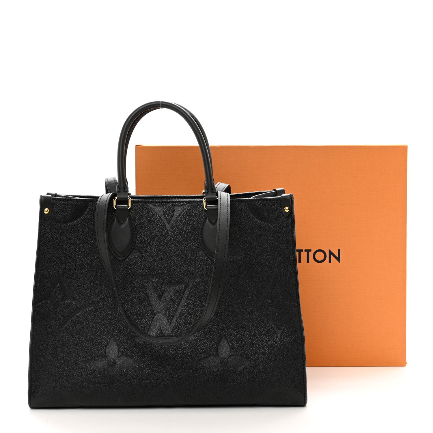 Louis Vuitton Empreinte Monogram Giant Onthego MM Black 10 of 10
