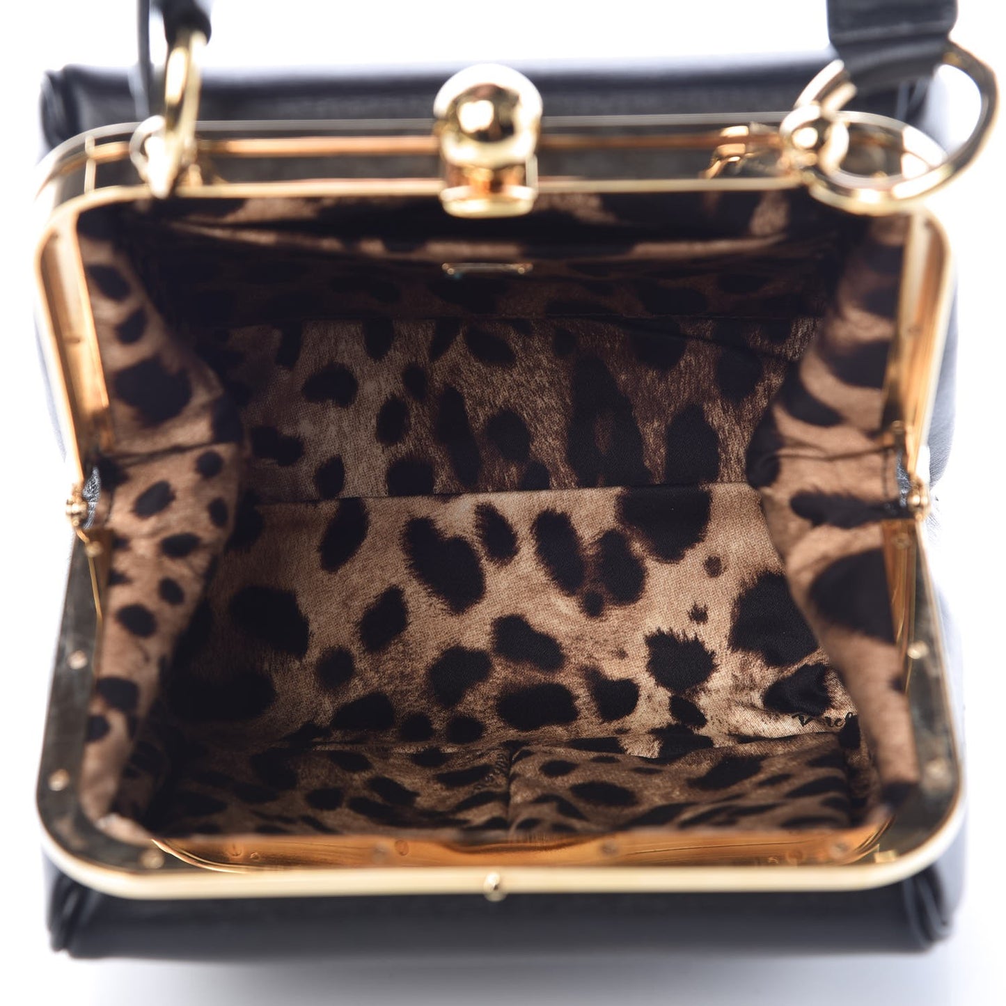 Calfskin Agata Shoulder Bag Black