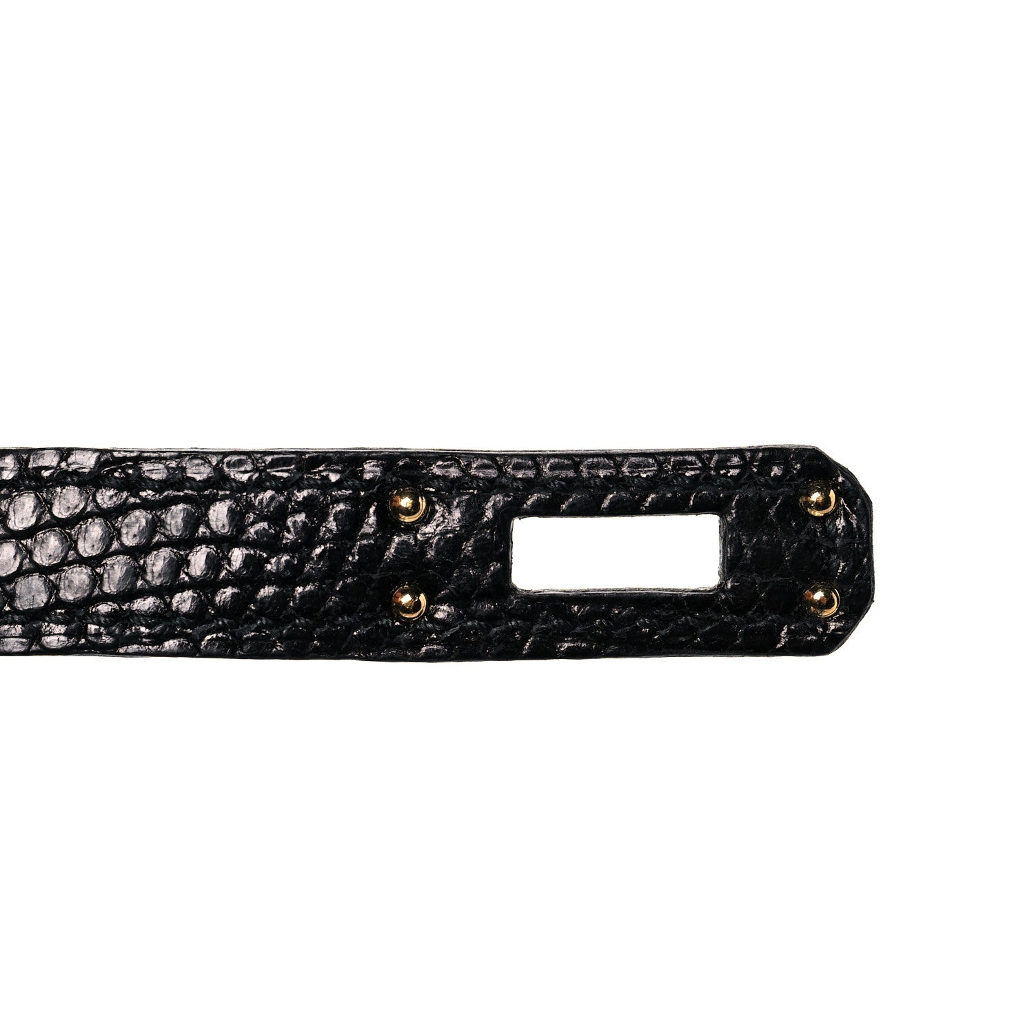 Hermes Togo Lizard Kelly Retourne Touch 25 Black 28 of 38