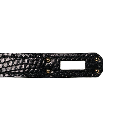 Hermes Togo Lizard Kelly Retourne Touch 25 Black 28 of 38