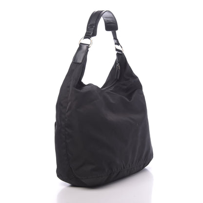 Prada Tessuto Nylon Hobo Black 3 of 10