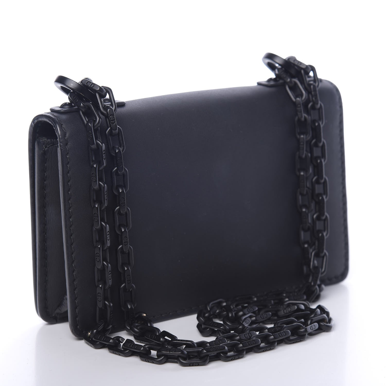 Christian Dior Ultra Matte Calfskin Mini J'Adior Chain Flap Bag Black 3 of 10
