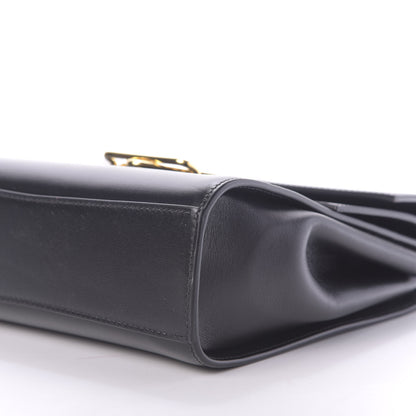 Bottega Veneta Box Calfskin Nappa Clip Bag Black 7 of 10