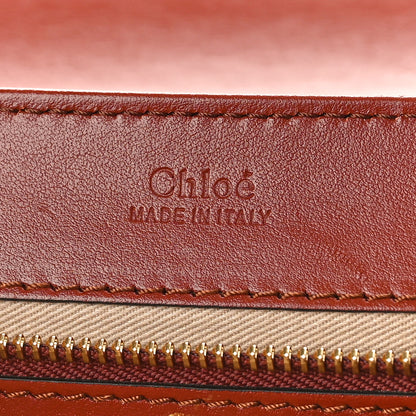 Chloe Calfskin Small C Double Carry Sepia Brown 7 of 9