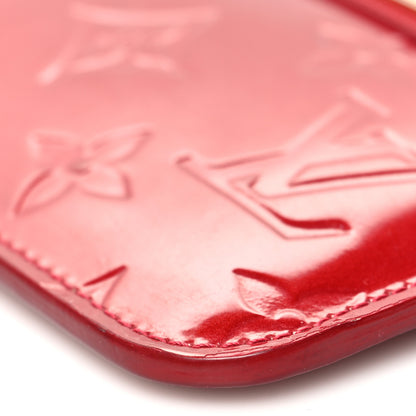 Louis Vuitton Vernis Key Pouch Cherry 9 of 13