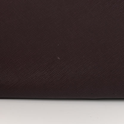 Prada Saffiano Lux Large Galleria Double Zip Tote Granato 19 of 20