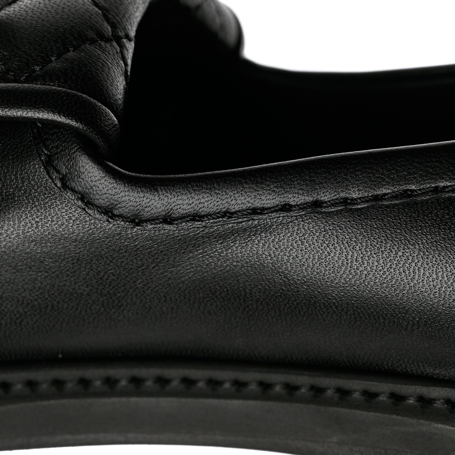 Chanel Lambskin Quilted CC Turnlock Loafers 38 Black 9 of 10
