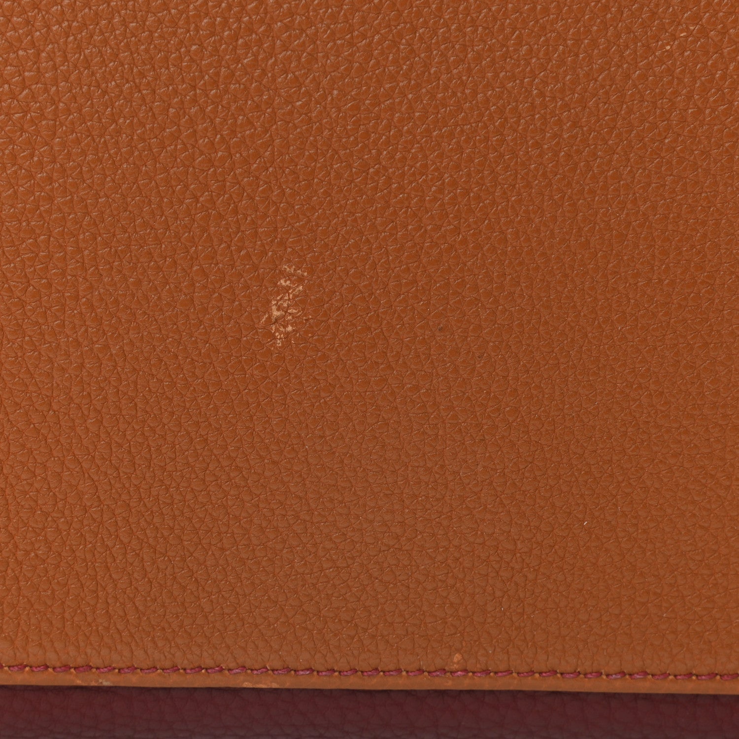 Hermes Togo Tri-Color Kelly Retourne 32 Rouge H Gold Havane 13 of 19