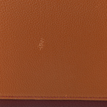Hermes Togo Tri-Color Kelly Retourne 32 Rouge H Gold Havane 13 of 19