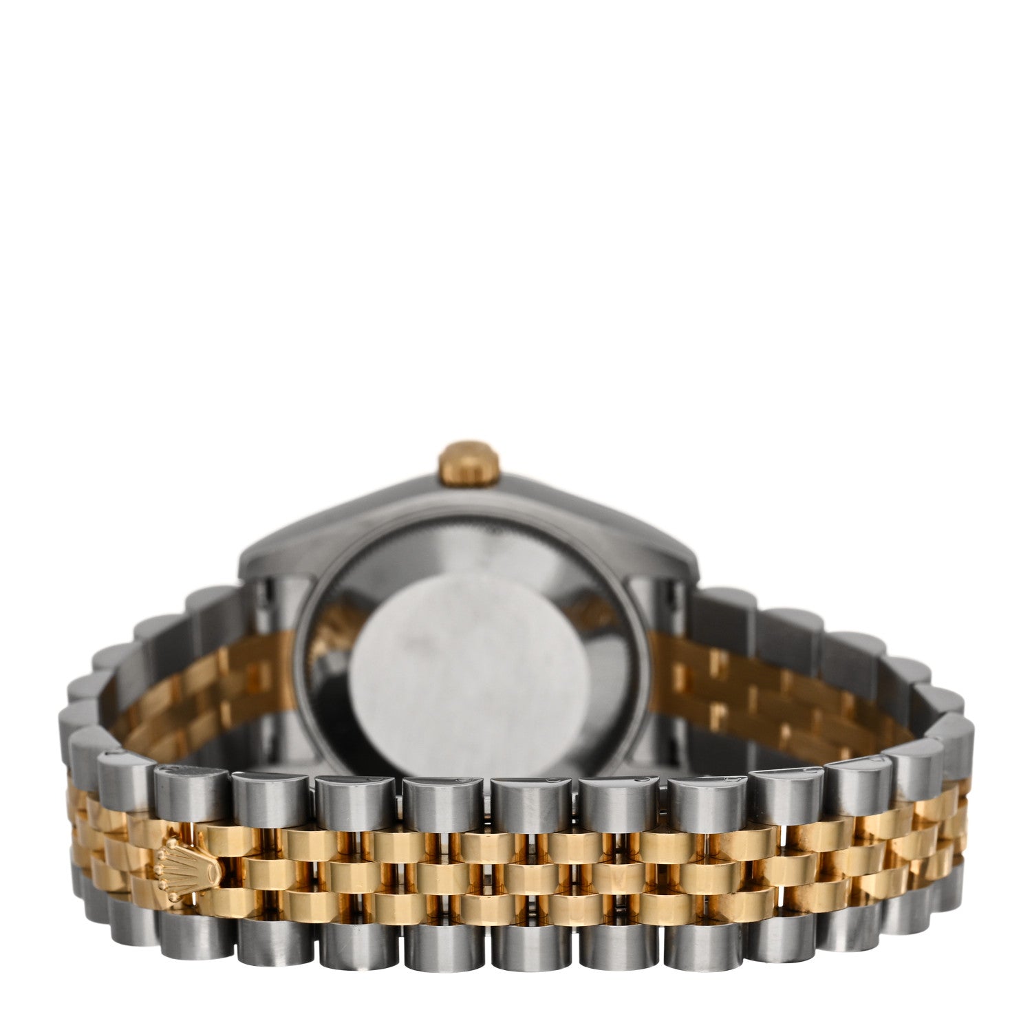 Rolex Stainless Steel 18K Yellow Gold Diamond 31mm Oyster Perpetual Datejust Watch Champagne 178273 3 of 5