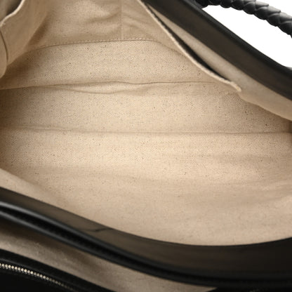 Bottega Veneta Calfskin Intrecciato Medium Andiamo Messenger Bag Black 5 of 10