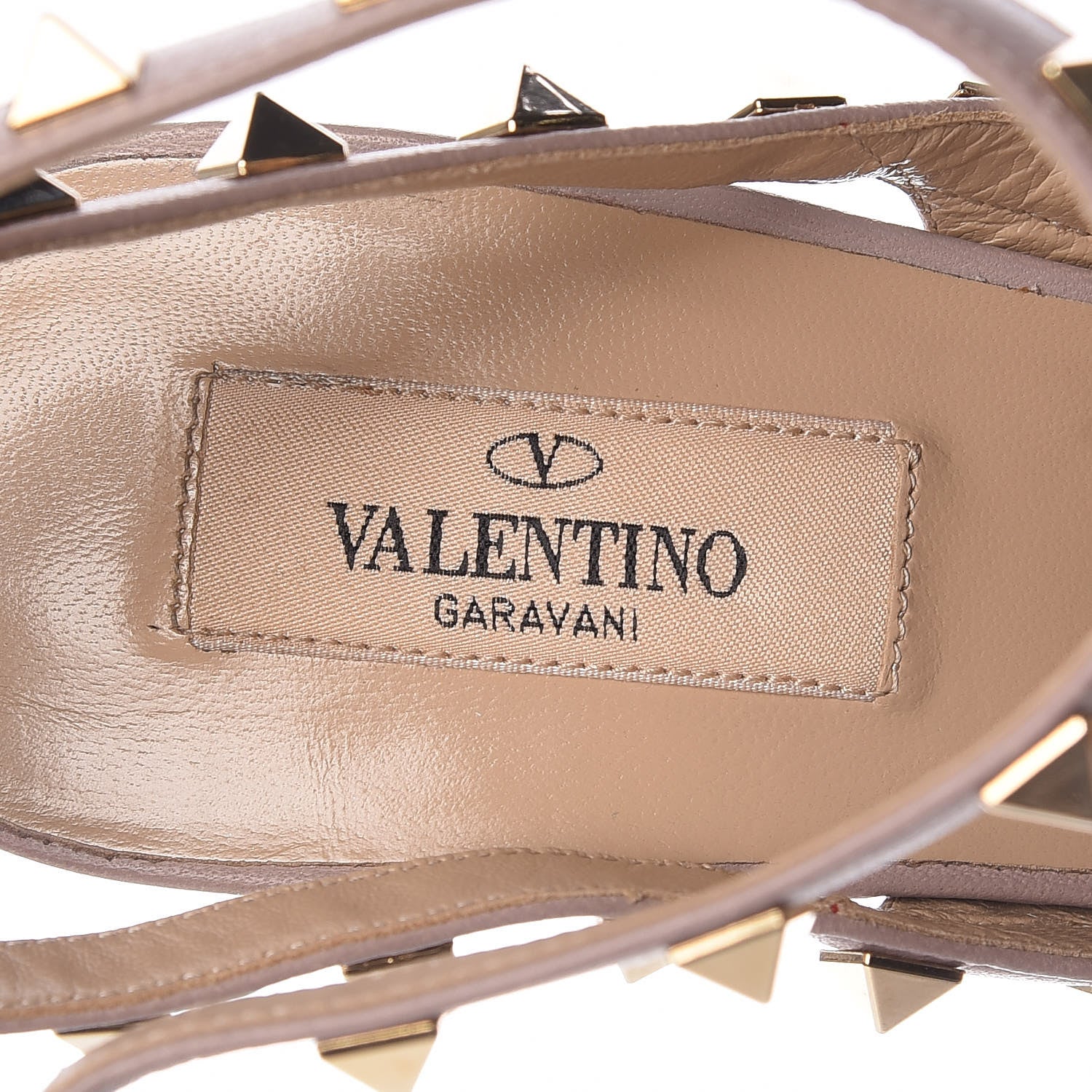 Valentino Garavani Patent Rockstud Ankle Strap 100mm Pumps 41 Rosso Valentino Poudre 6 of 8