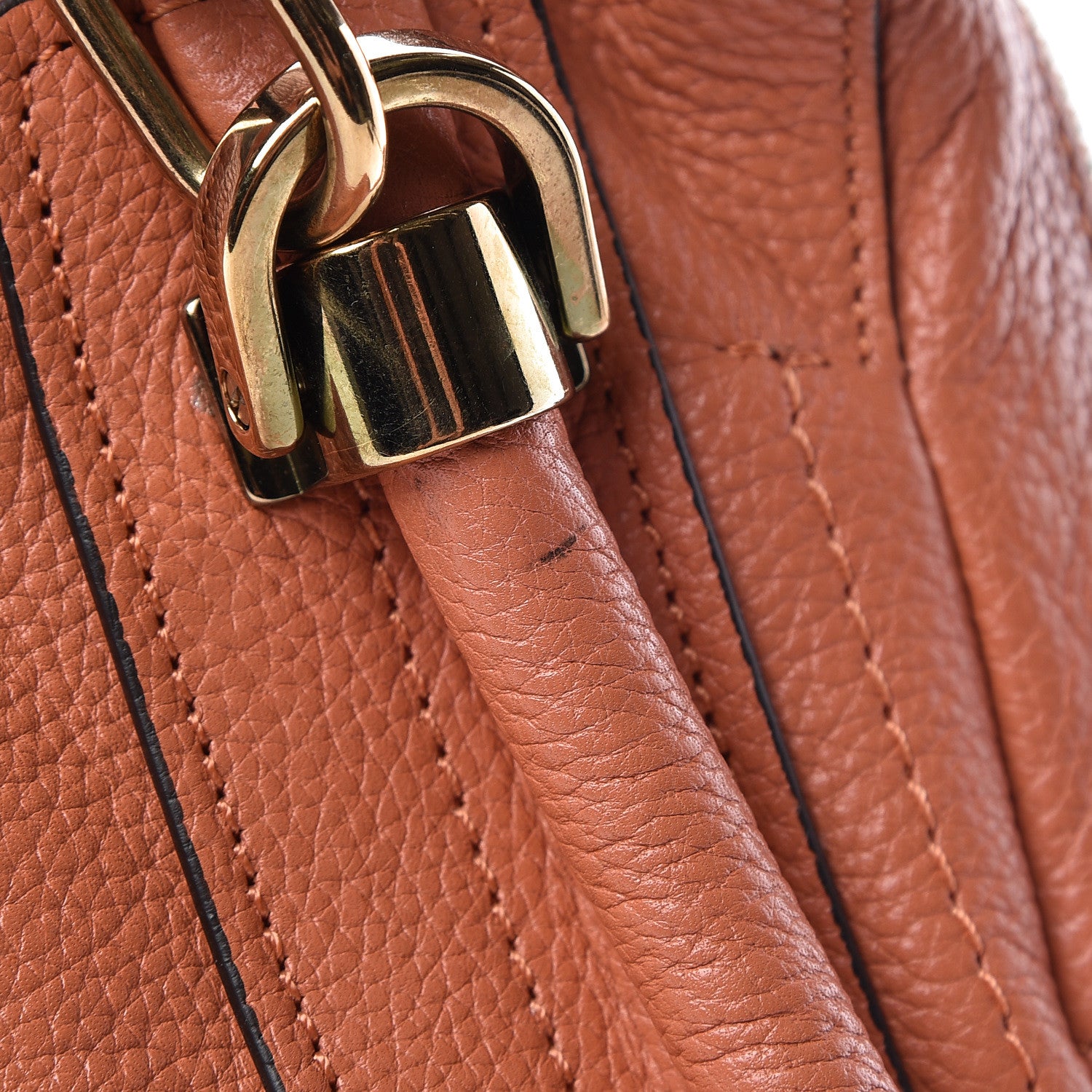 Chloe Calfskin Medium Paraty Coral 13 of 19