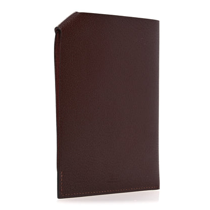 Hermes Chevre Chamkila Tarmac PM Passport Holder Terre 3 of 8