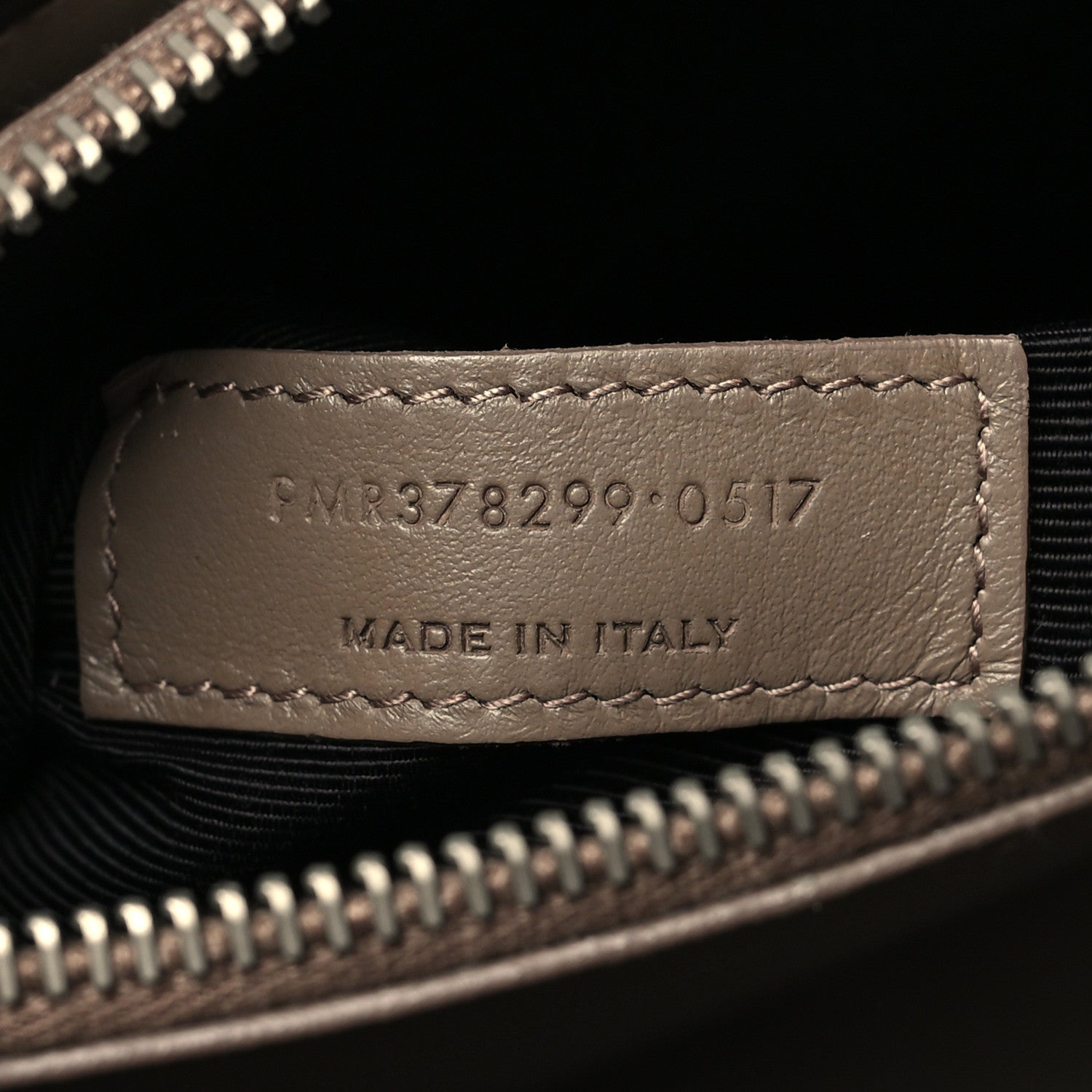 Saint Laurent Grained Calfskin Topstitch Small Classic Sac De Jour Taupe 8 of 22