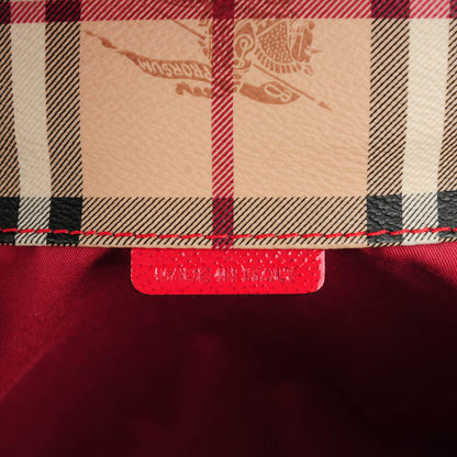 Burberry Haymarket Check Small Canterbury Tote Bright Rose 6 of 8
