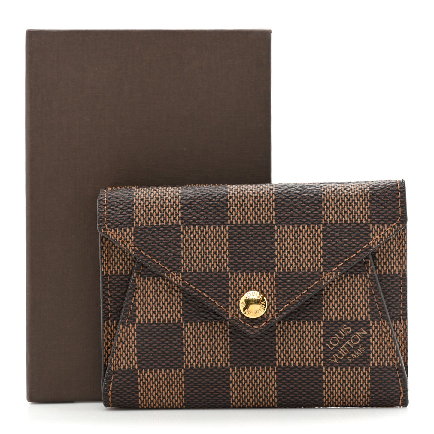 Damier Ebene Compact Origami Wallet