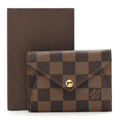 Louis Vuitton Damier Ebene Compact Origami Wallet 12 of 12