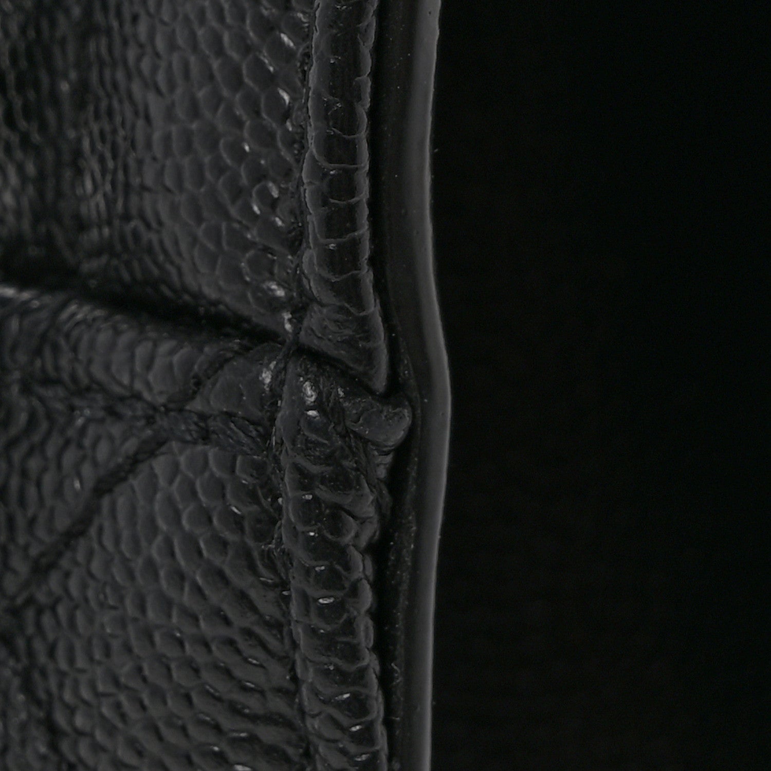 Saint Laurent Grain De Poudre Textured Mixed Matelasse Triquilt Medium Monogram Monochrome Satchel Black 12 of 12