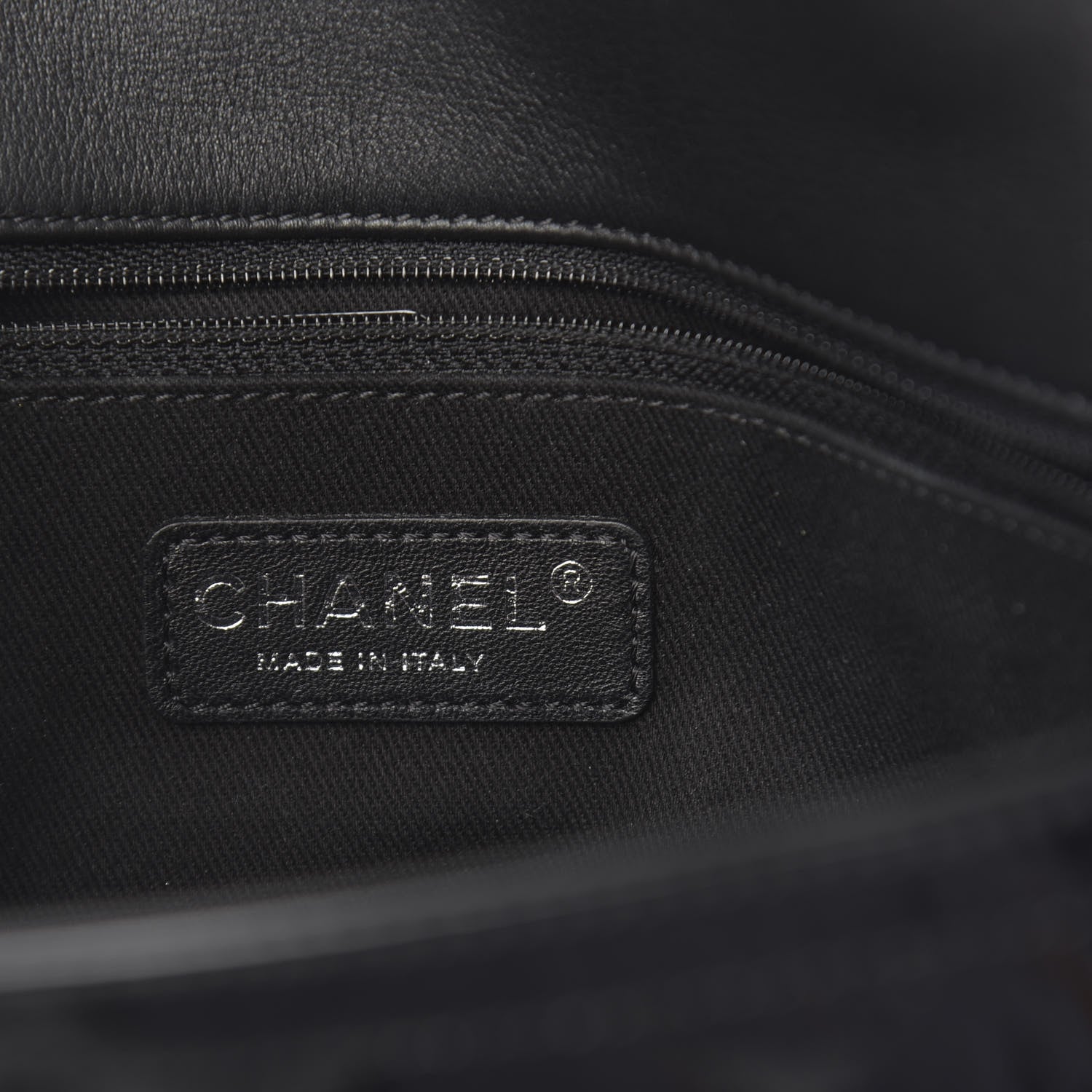 Chanel Patent Quilted Large Coco Shine Flap Black 7 of 12