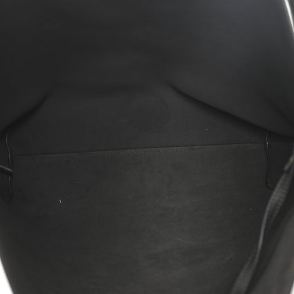 Saint Laurent Calfskin North-South Shopping Tote Storm 6 of 13
