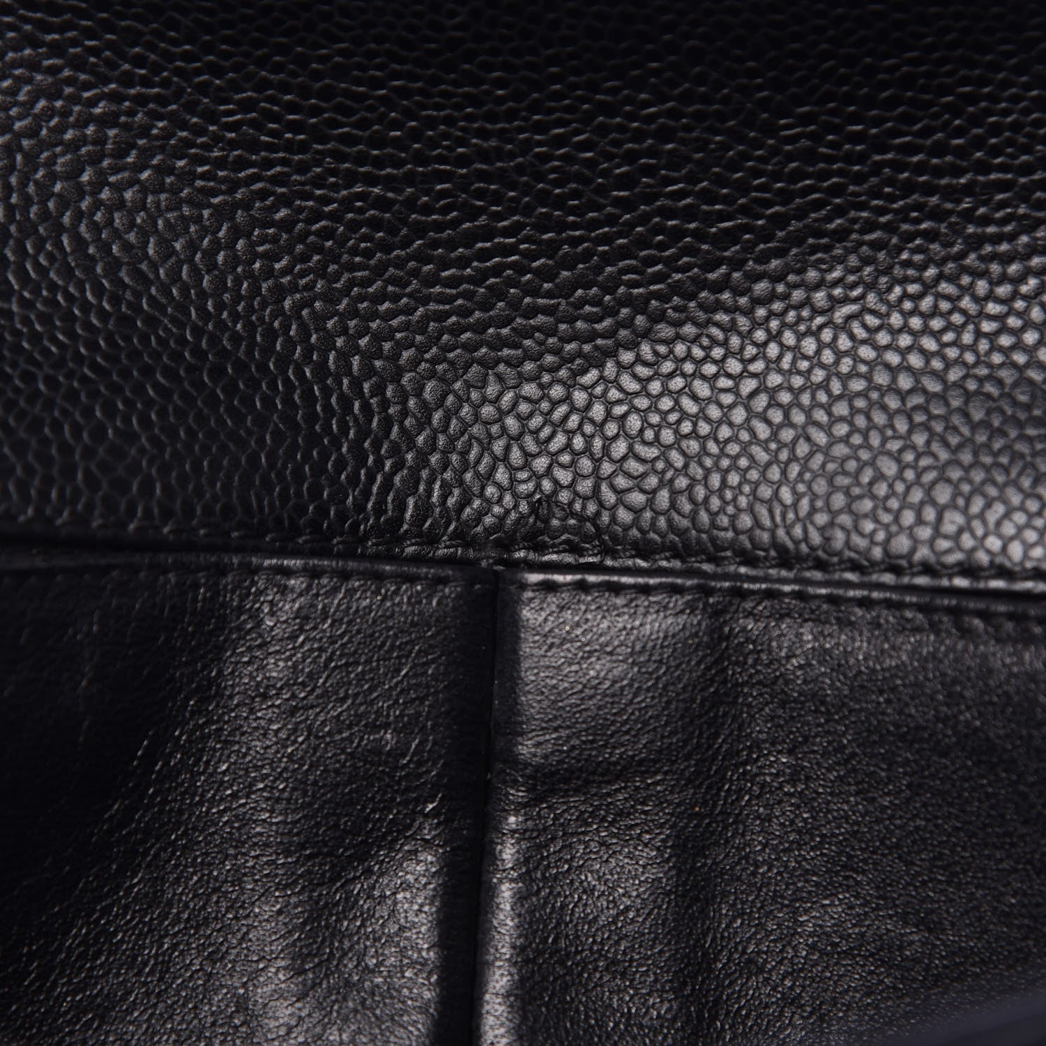 Chanel Caviar Quilted East West Flap Black 8 of 13