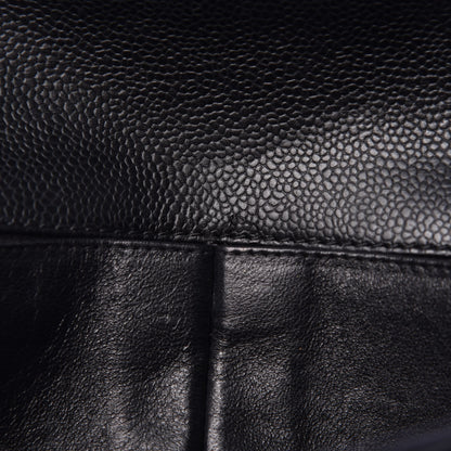 Chanel Caviar Quilted East West Flap Black 8 of 13