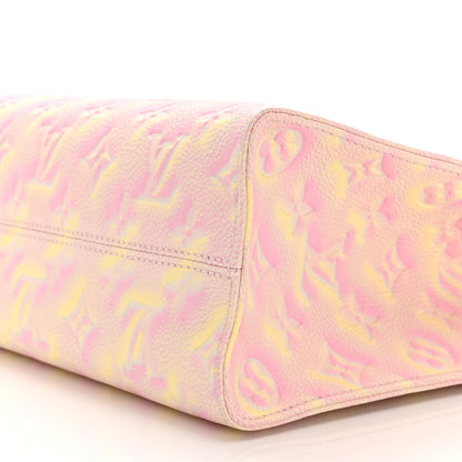 Louis Vuitton Empreinte Monogram Summer Stardust Onthego PM Pink 9 of 9