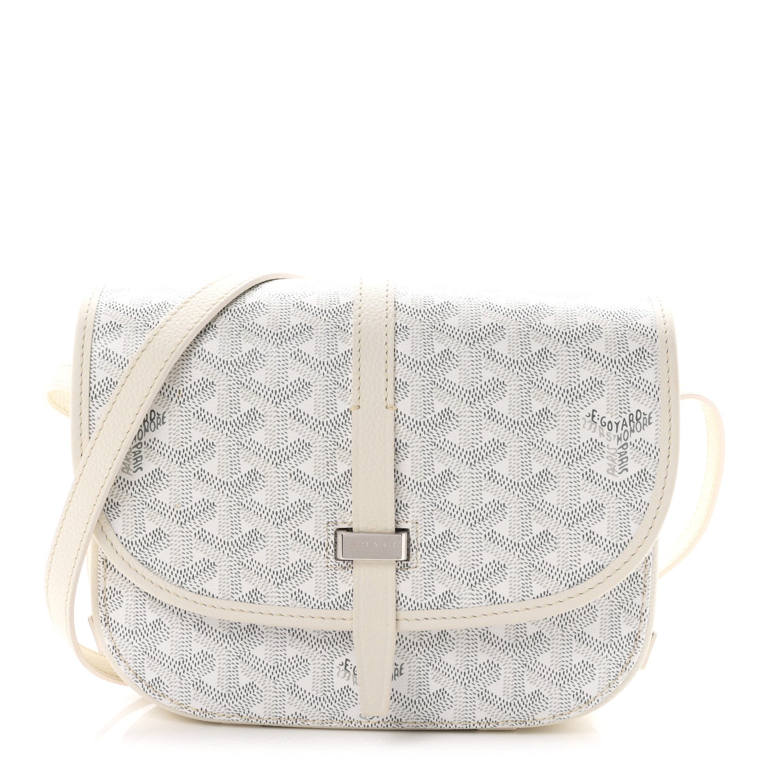 Goyard Goyardine Belvedere II PM Messenger Bag White 1 of 9