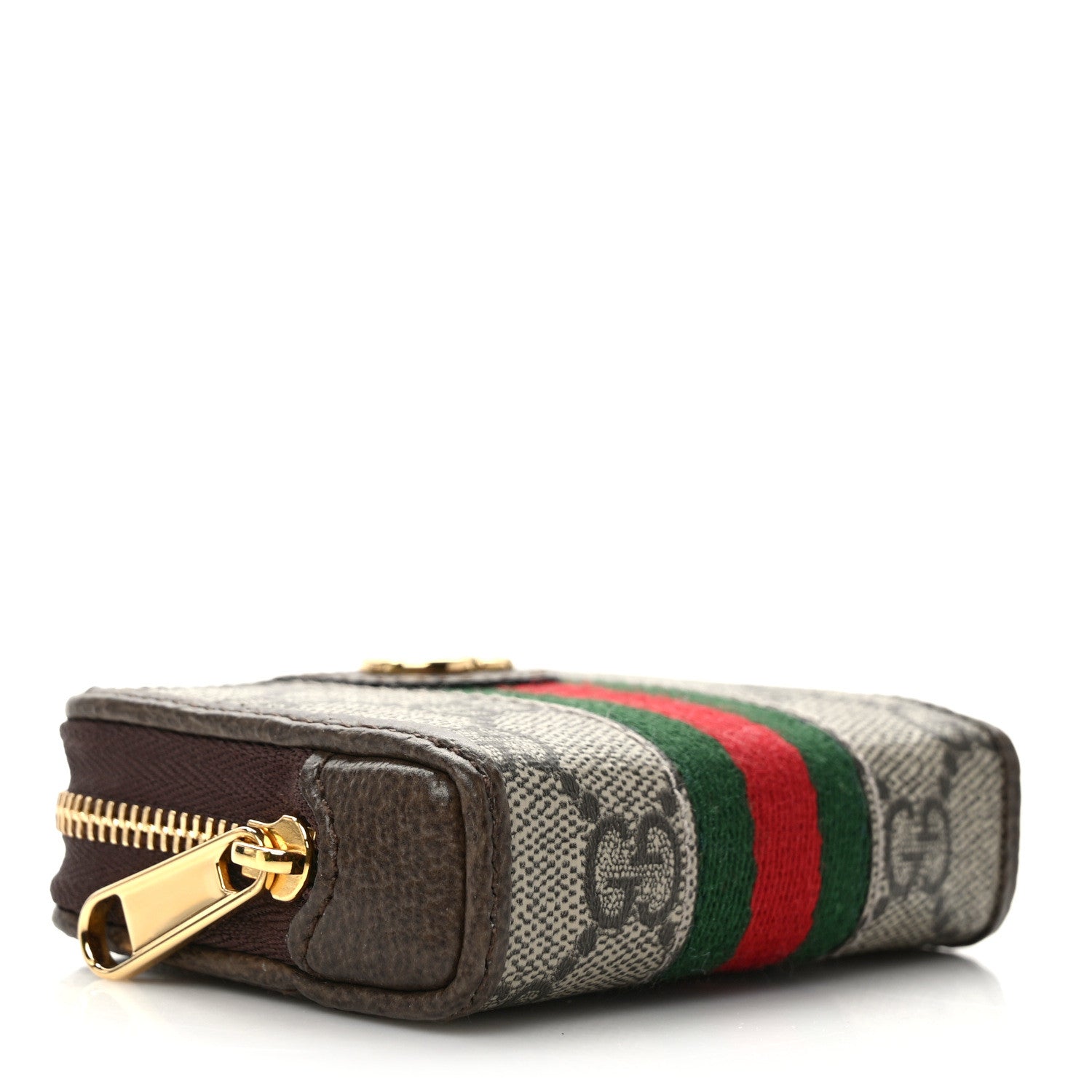 Gucci GG Supreme Monogram Web Ophidia Playing Card Case Beige New Acero 5 of 11