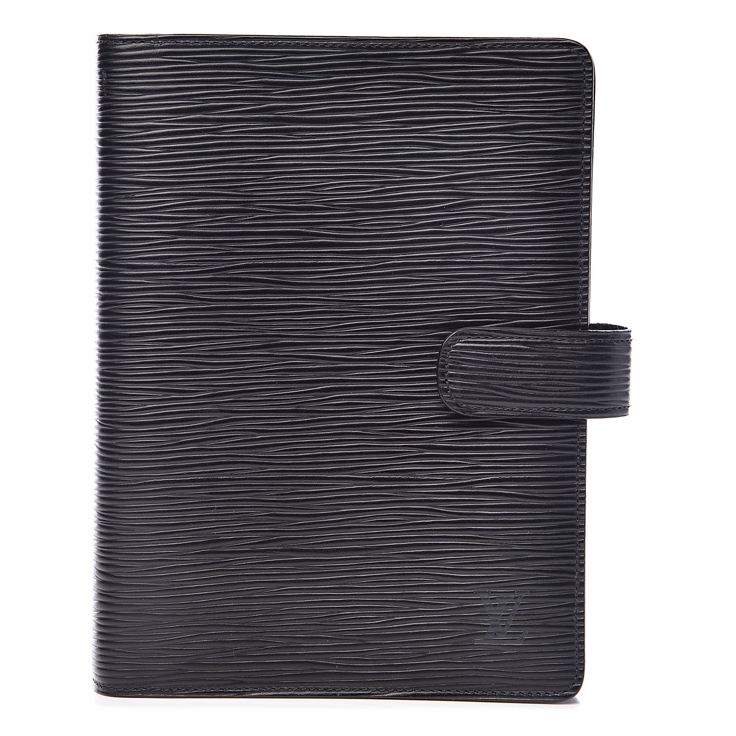 Louis Vuitton Epi Medium Ring Agenda Cover Black 1 of 8
