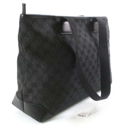 Gucci Monogram Canvas Tote Black 3 of 12