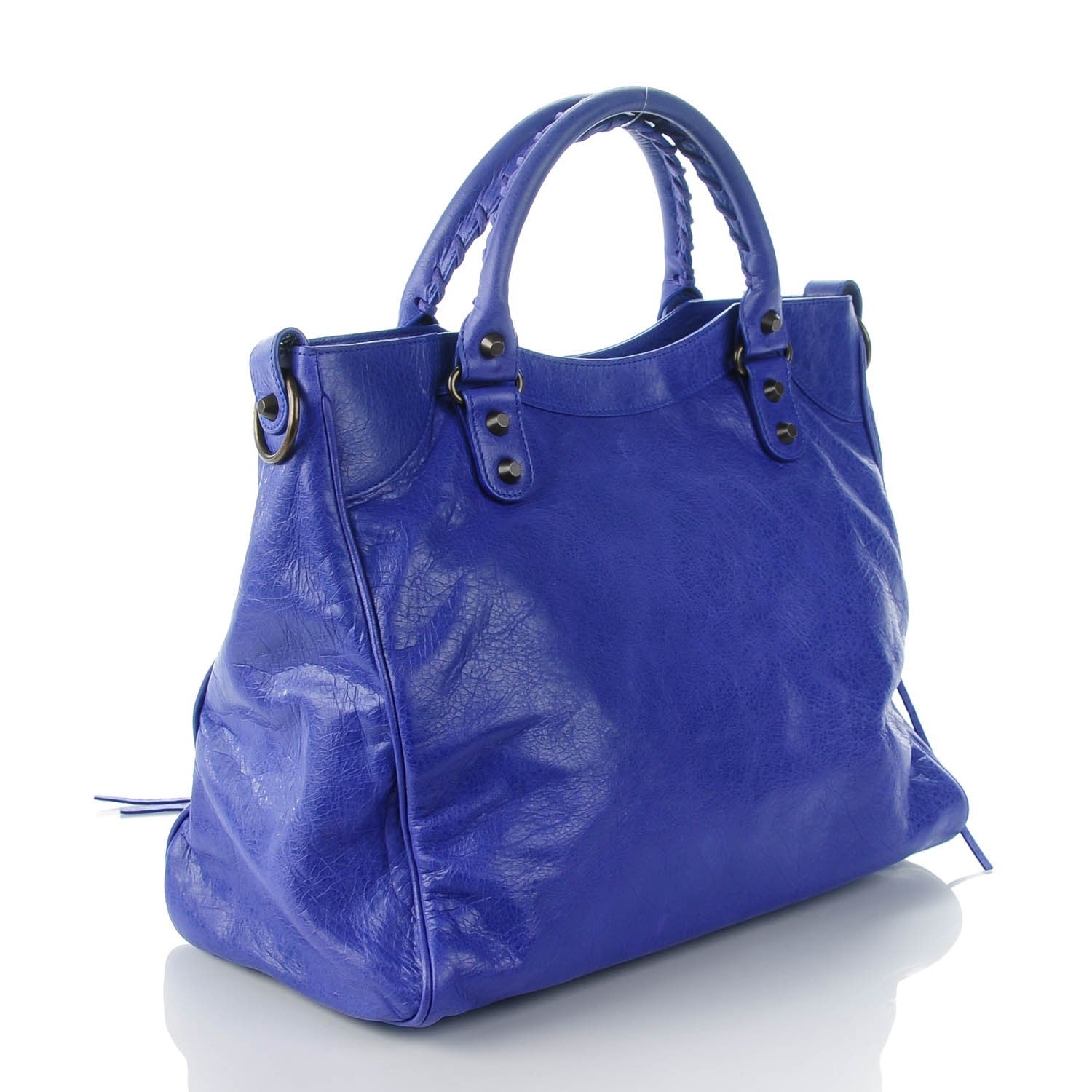 Balenciaga Agneau Classic Hardware Velo Bleu Lavande 3 of 7