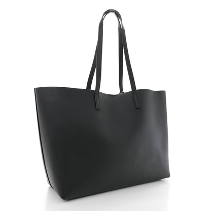 Saint Laurent Calfskin Large Shopping Tote Black 4 of 12