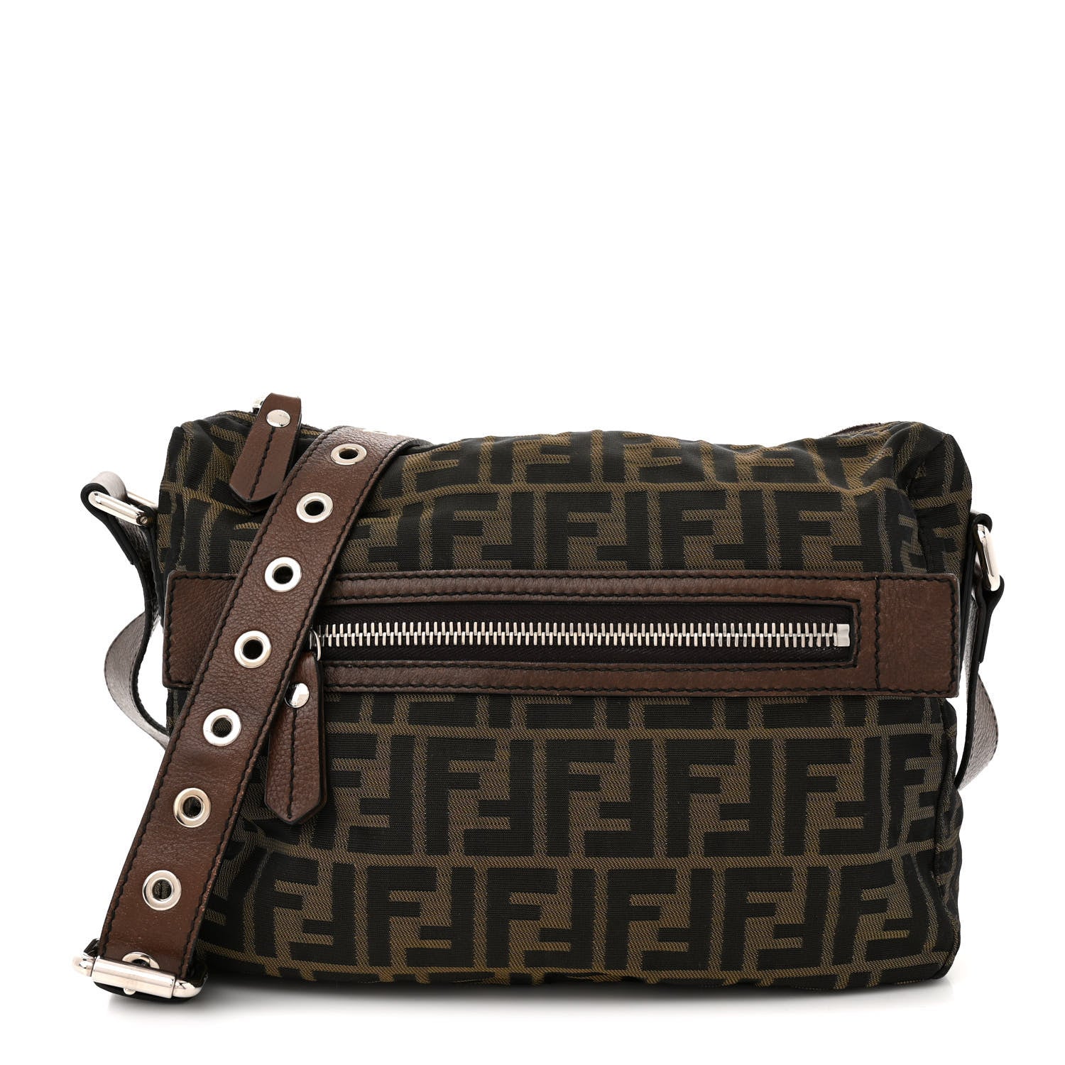 Fendi Zucca Crossbody Bag Tobacco Moro 1 of 12