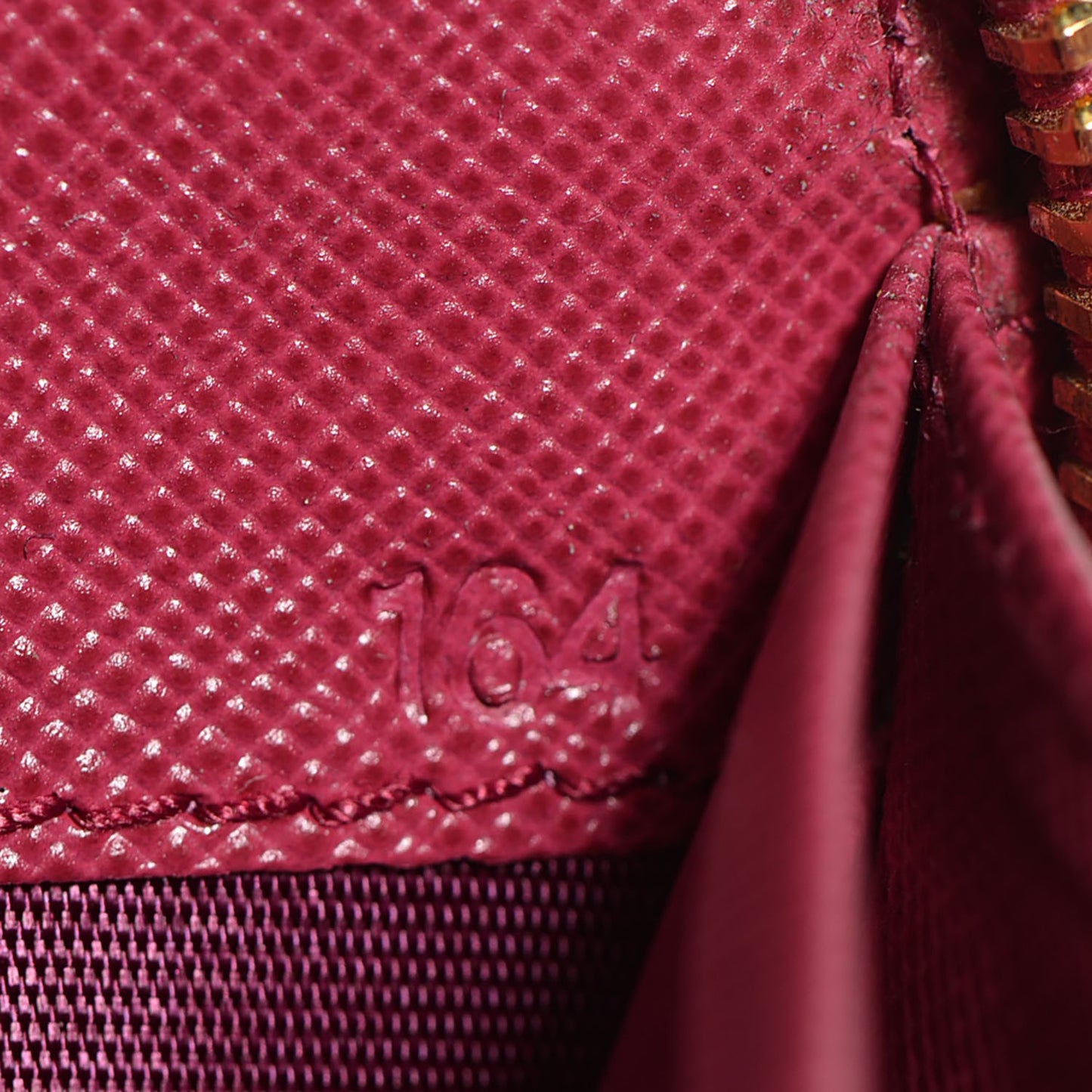 Saffiano Metal Zip Around Wallet Ibisco