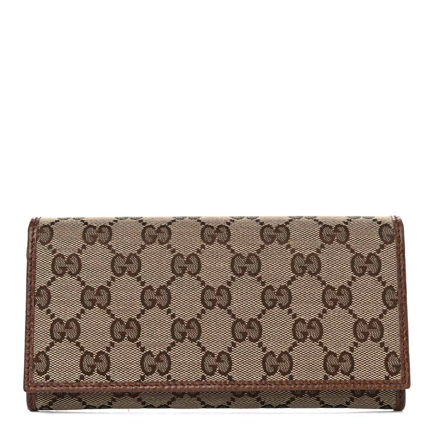 Monogram Continental Flap Wallet Brown